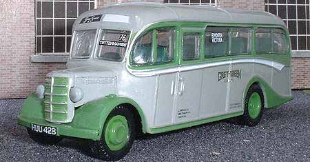 Grey-Green Bedford OB Duple